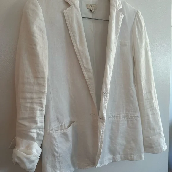 J.Crew Classic Linen Blazer - Picture 3 of 3